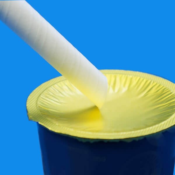 画像11: 紙ストロー タピオカ用 片先斜めカット ホワイト(白) 裸 12x210mm (11)