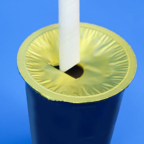 画像12: 紙ストロー タピオカ用 片先斜めカット ホワイト(白) 裸 12x210mm (12)