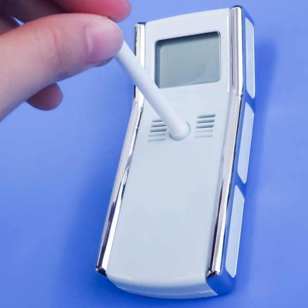 画像5: アルコール検知器用 紙ストロー ストレート ホワイト(白) 裸 7x70mm (5)